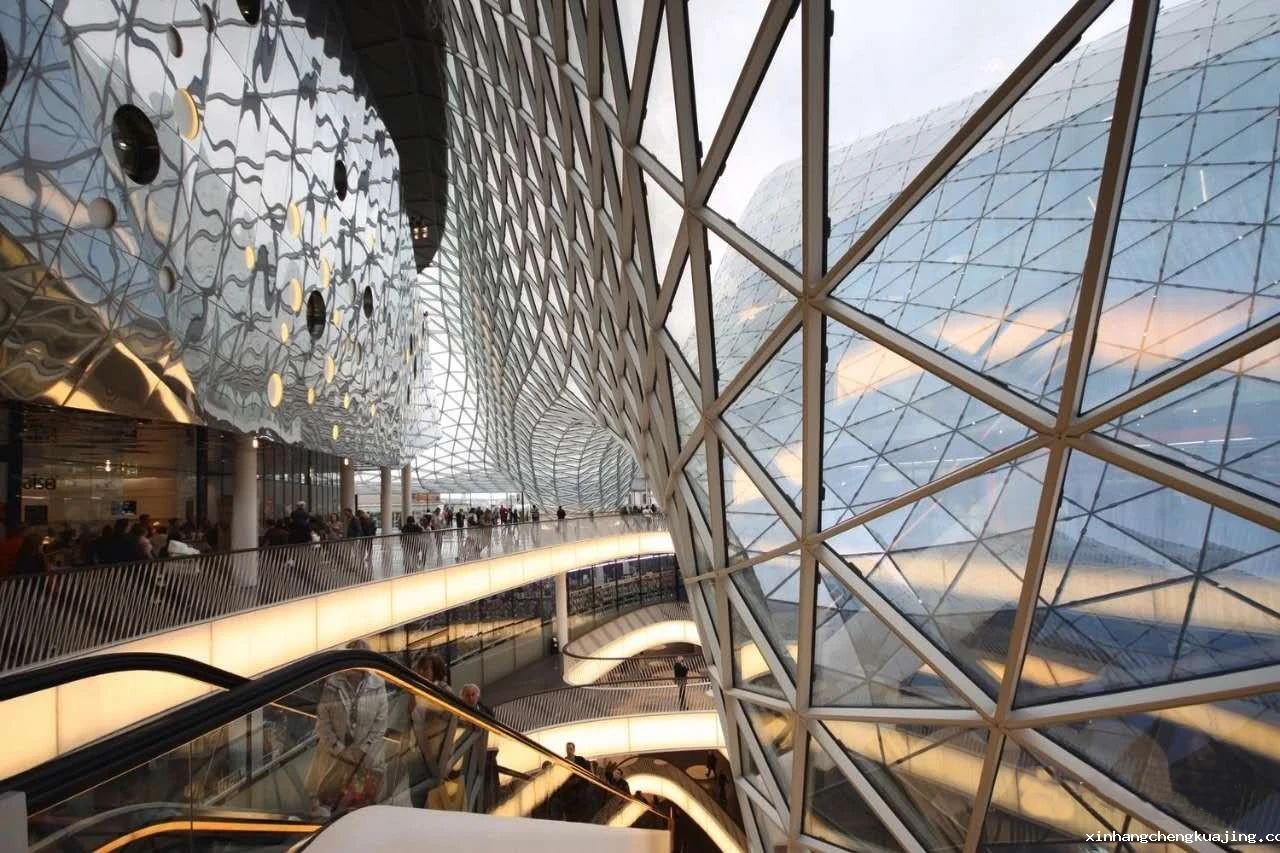 ETFE膜结构天幕canopy 世界杯直播平台网站官网ETFE膜结构建筑公司