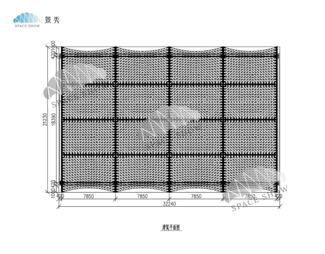 篮球场膜结构 篮球场膜结构