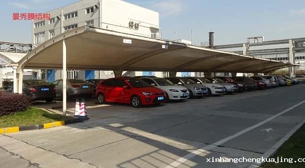 膜结构车棚 膜结构车棚