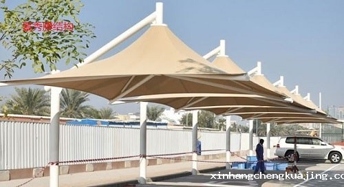 膜结构车棚定制 膜结构车棚定制