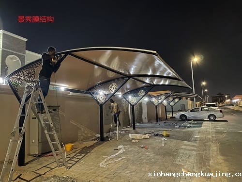 膜结构车棚定制 膜结构车棚定制