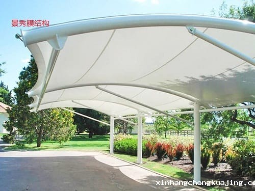 膜结构车棚 膜结构车棚