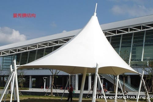 膜结构雨棚 膜结构雨棚