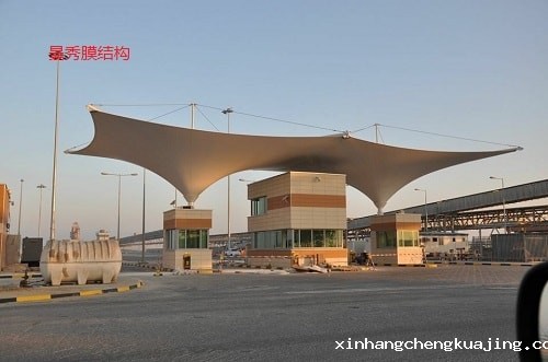 膜结构收费站 膜结构收费站