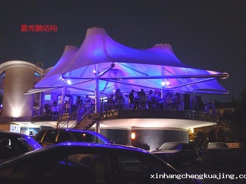 膜结构雨棚 膜结构雨棚