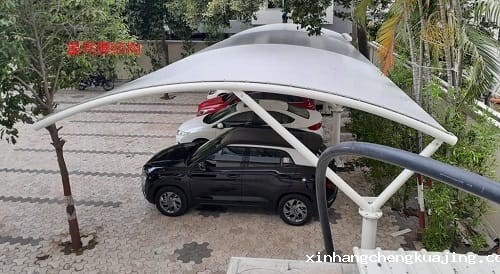 膜结构车棚 膜结构车棚