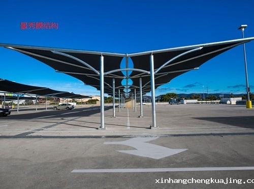 膜结构车棚 膜结构车棚