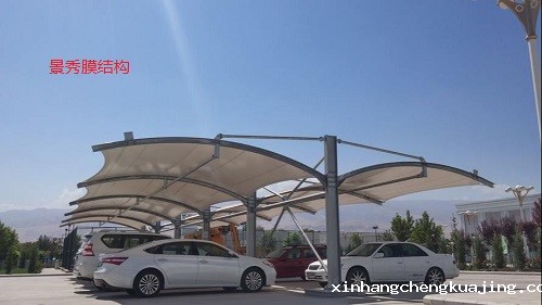 膜结构车棚 膜结构车棚