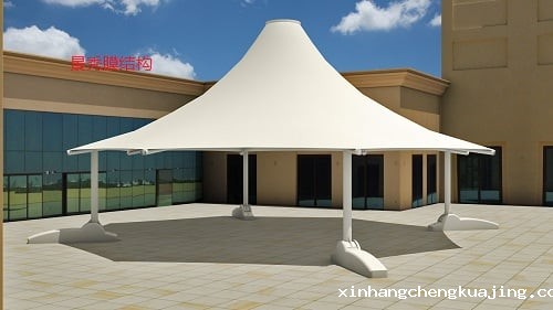 膜结构雨棚 膜结构雨棚