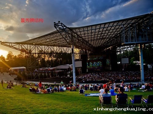膜结构舞台设计 膜结构舞台设计