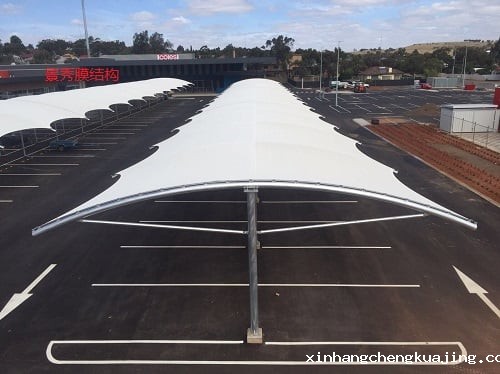 膜结构停车棚 膜结构停车棚