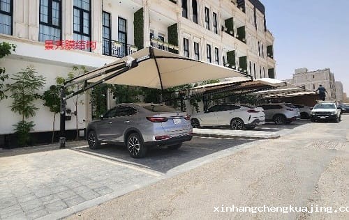 膜结构车棚的安全性能和抗灾能力 膜结构车棚的安全性能和抗灾能力