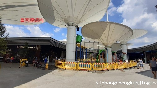 膜结构景观伞 膜结构景观伞