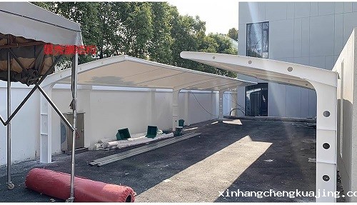 膜结构车棚 膜结构车棚