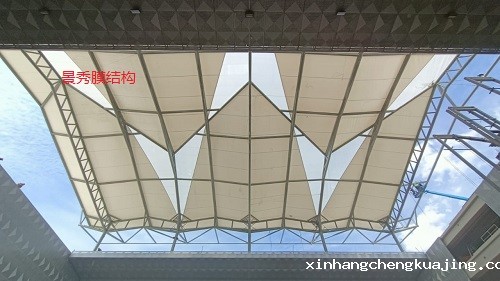 膜结构采光顶 膜结构采光顶