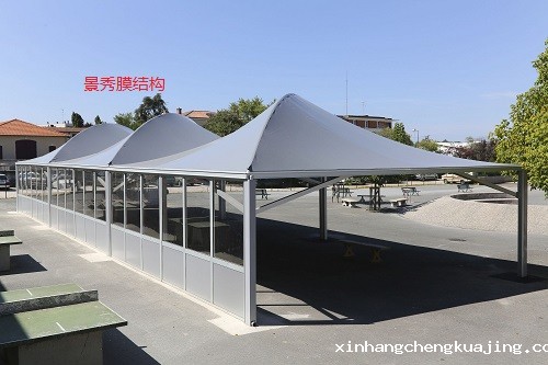 膜结构遮阳棚 膜结构遮阳棚