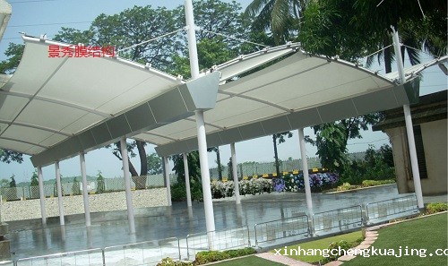 通道出入口膜结构 通道出入口膜结构