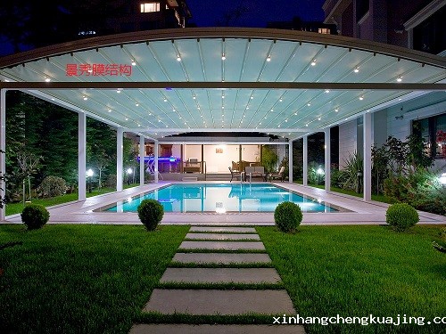 南宁清秀区小花园泳池张拉膜工程 南宁清秀区小花园泳池张拉膜工程