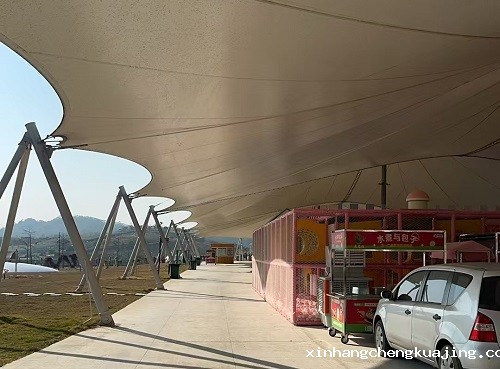 大型娱乐中心膜结构屋顶 大型娱乐中心膜结构屋顶