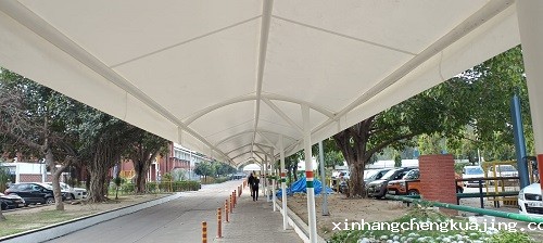 人行道膜结构雨棚 人行道膜结构雨棚