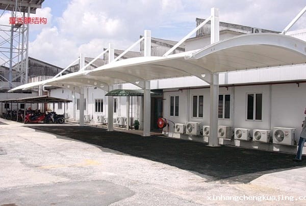 膜结构停车棚 膜结构停车棚