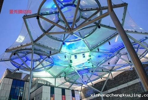 空间膜结构建筑 空间膜结构建筑