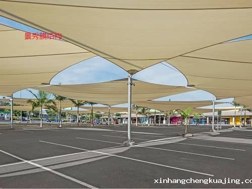 膜结构车棚 膜结构车棚