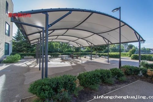 膜结构车棚 膜结构车棚