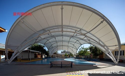 膜结构球场 膜结构球场