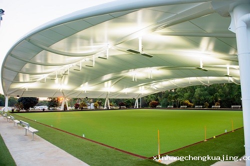 风雨球场膜结构 风雨球场膜结构