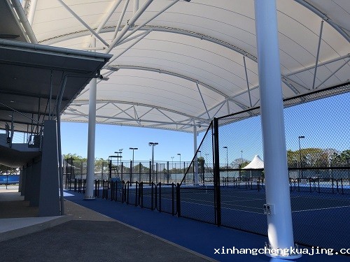 膜结构网球场屋面系统 膜结构网球场屋面系统