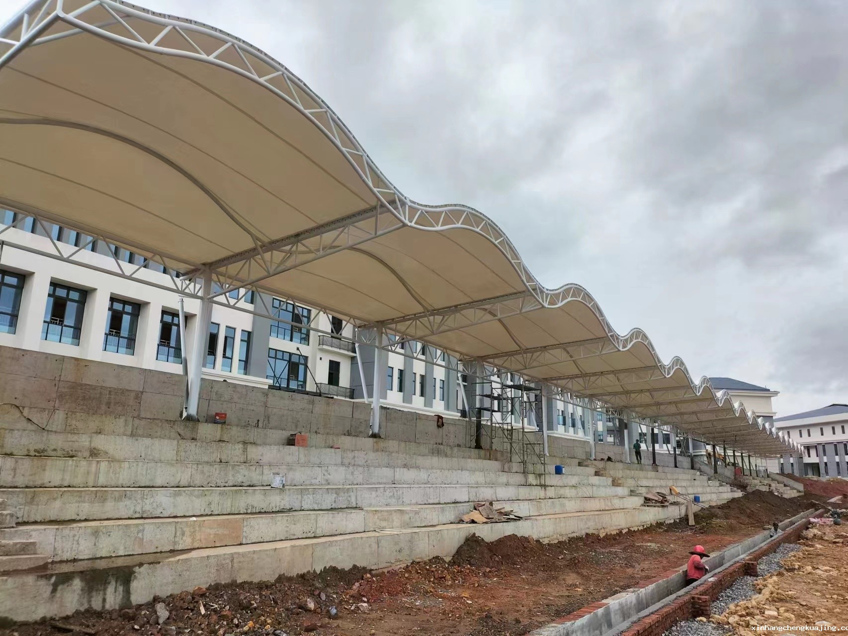 膜结构体育场看台