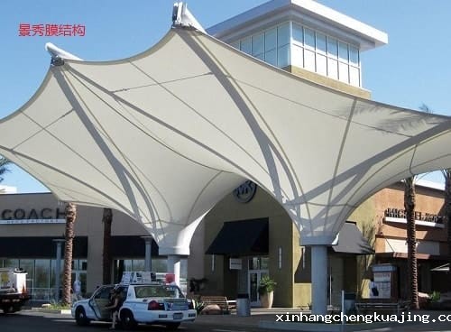 膜结构景观遮阳棚