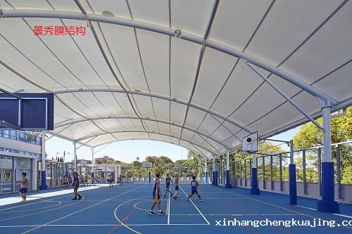 膜结构篮球场