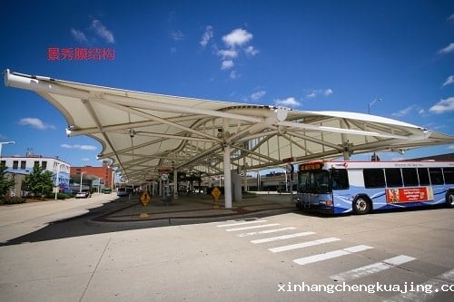 膜结构车棚