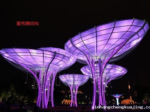 膜结构景观