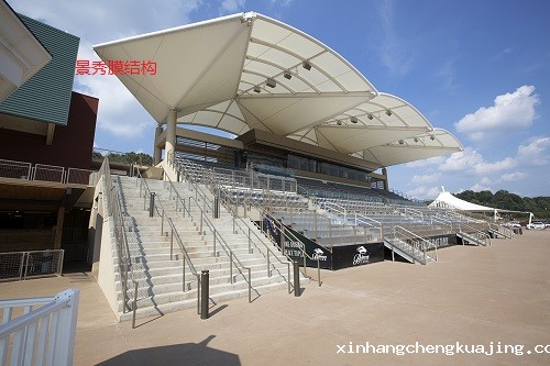 体育看台膜结构