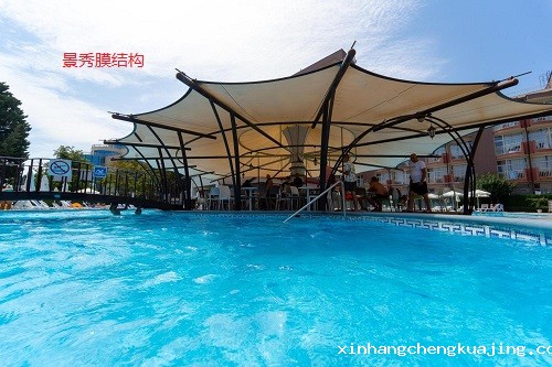 伞形膜结构游泳池