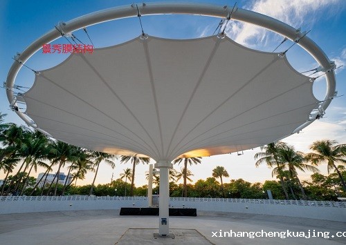 新疆和田中心广场膜结构工程