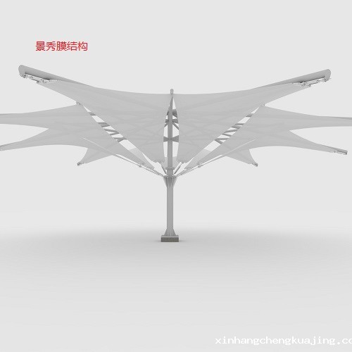 云南昆明官渡区休闲张拉膜工程