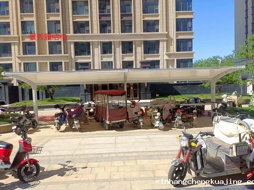 电瓶车停车雨棚分类