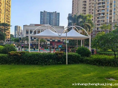 深圳住宅小区雨棚