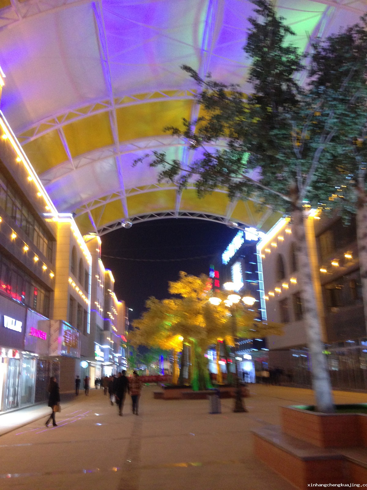 膜结构夜景 膜结构夜景