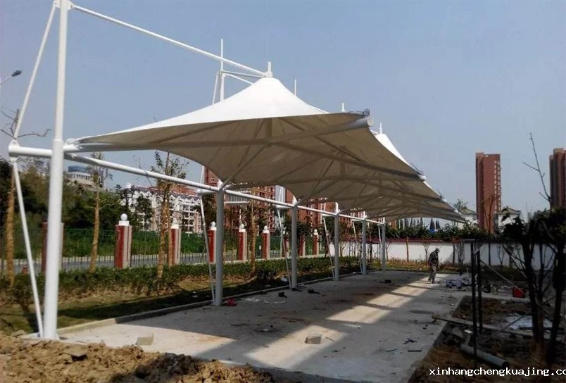 膜结构车棚1 膜结构车棚1