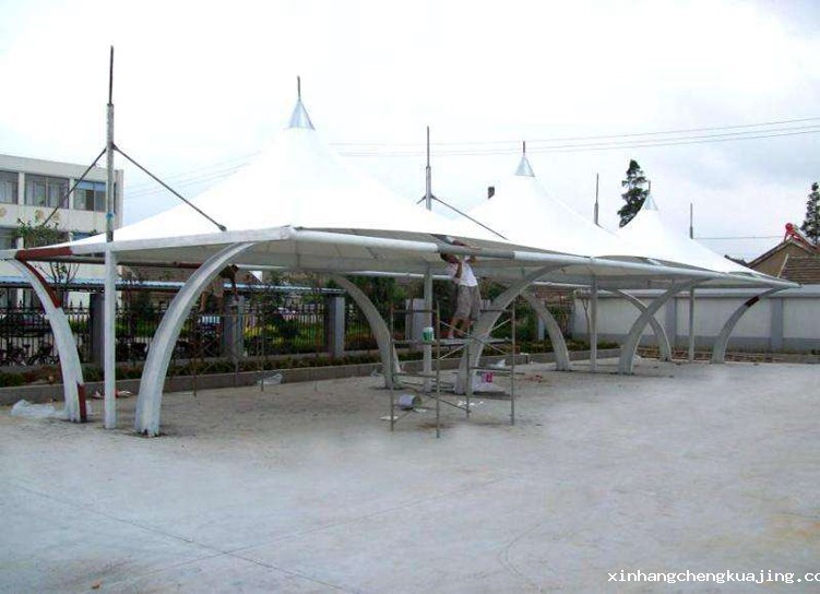 膜结构车棚5 膜结构车棚5