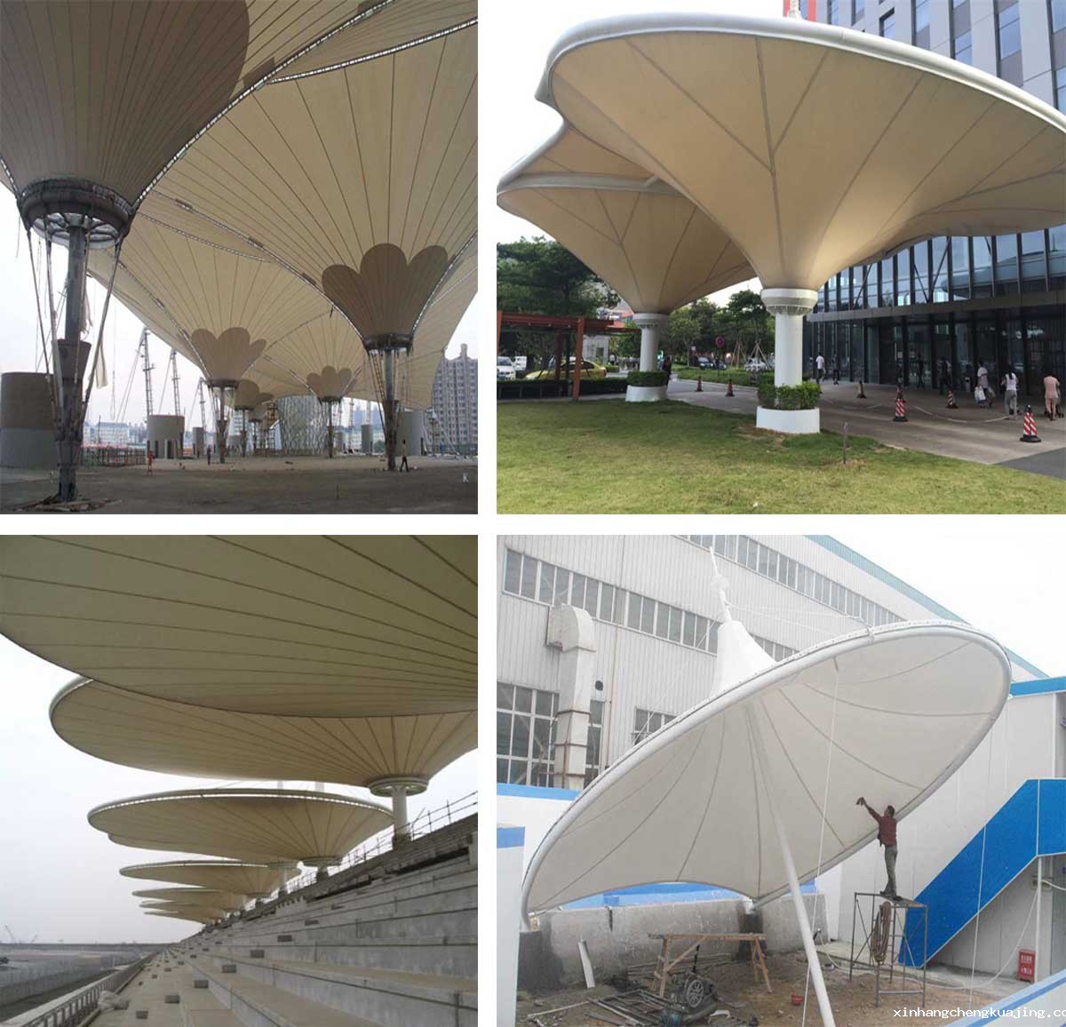 商业街膜结构 世界杯直播平台网站官网膜结构雨棚