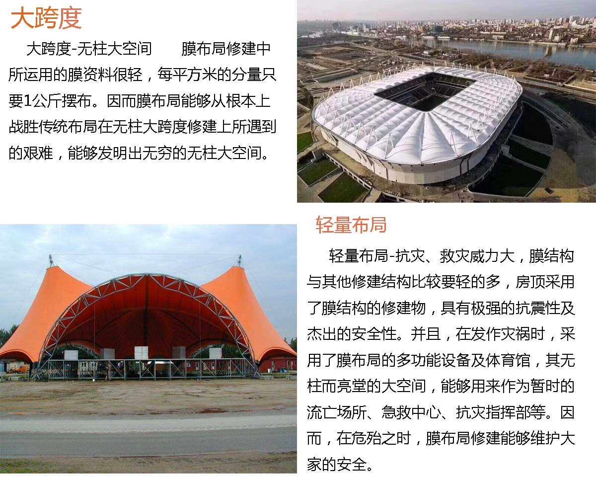 商业街膜结构 世界杯直播平台网站官网膜结构雨棚