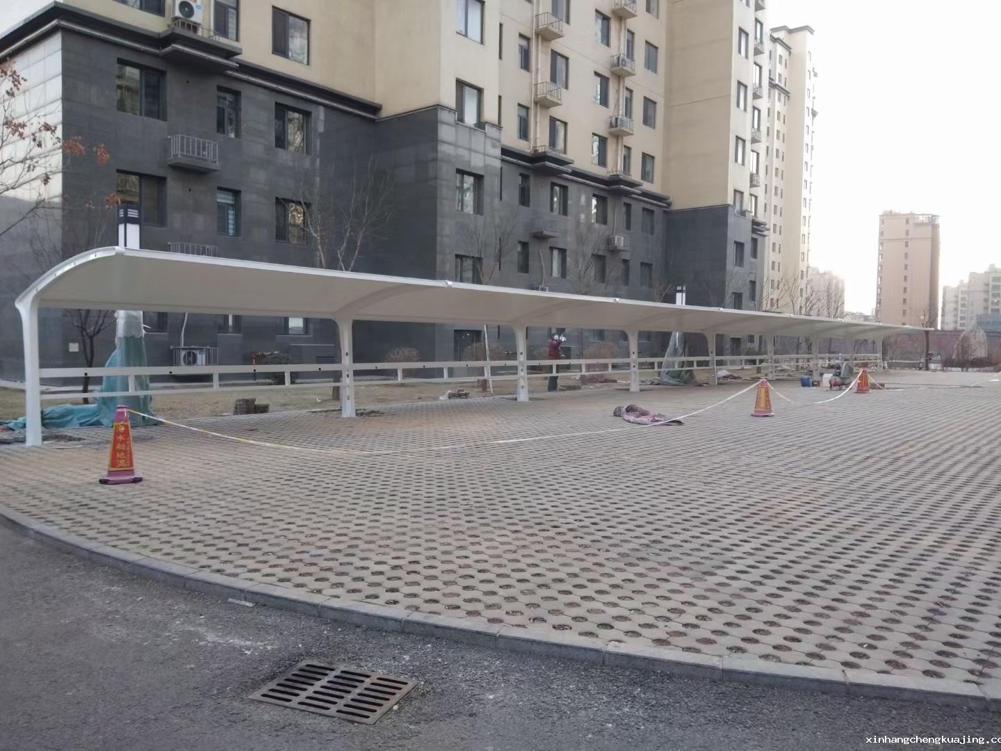 膜结构车棚