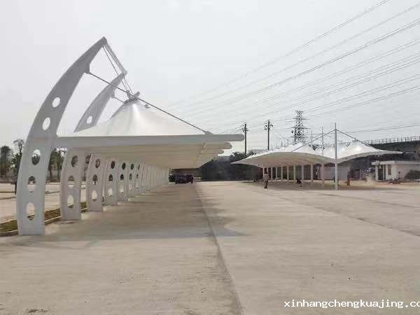 膜结构车棚 膜结构车棚