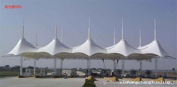 膜结构收费站 膜结构收费站